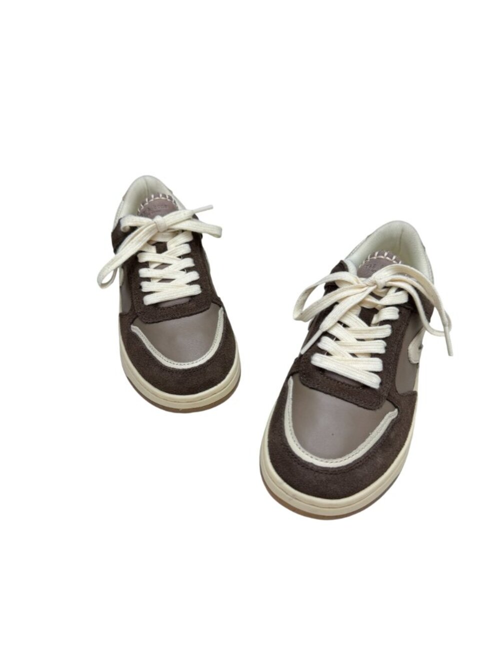 Rag & Bone Retro Tennis Leather Sneakers OrthoLite Footbed, Size 37.5 WORN ONCE - Picture 3 of 10